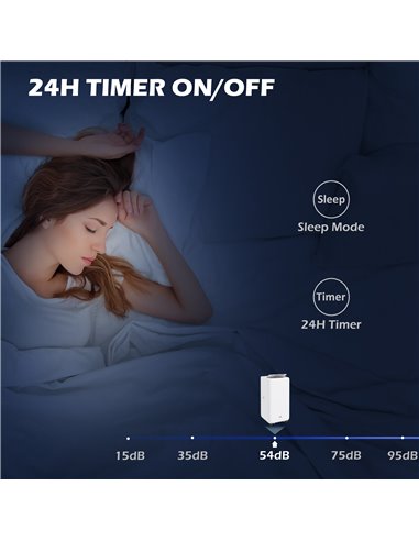 HOMCOM 12,000 BTU Mobile Air Conditioner for Room up to 28m², with Dehumidifier, Auto & Sleep Mode, 24H Timer, Wheels 823-056V70