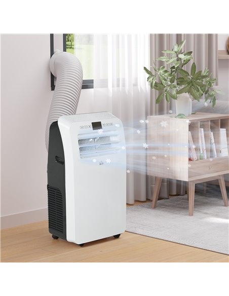 HOMCOM 12000 BTU Portable Air Conditioner, 3-in-1 Air Conditioning Unit, Dehumidifier, Cooling Fan with Remote Control, Digital  - pic 62590 | FastDaddyshop