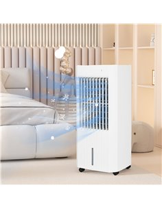 HOMCOM Water Conditioner Humidifier Unit with Remote, White 824-072V70WT 2