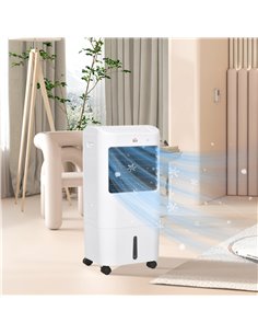 HOMCOM 78cm Water Conditioner Humidifier Unit with Remote, White 824-079V71WT 2