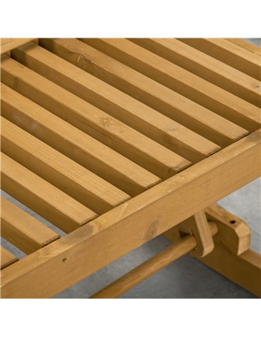 Outsunny Wooden Garden Rocking Bench with Adjustable Backrests, 2-Seater Rustic Rocking Chair Loveseat with Slatted Seat and Arm