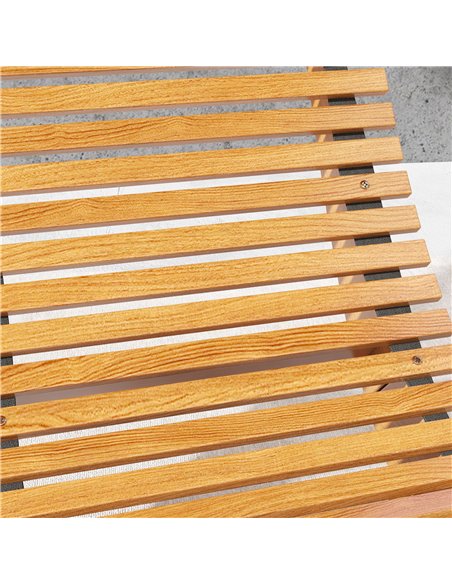 Outsunny Wooden Rocking Chair with Slatted Seat, Outdoor Furniture, 130cm x 60cm x 60cm, Teak 84G-210V01TK - pic 62840 | FastDaddyshop
