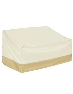 Outsunny Outdoor Furniture Cover for 3 Seat Rattan Chair, Waterproof 600D Oxford Cloth, 152 x 87 x 58-79 cm 84B-057
