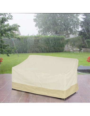 Outsunny Outdoor Furniture Cover for 3 Seat Rattan Chair, Waterproof 600D Oxford Cloth, 152 x 87 x 58-79 cm 84B-057