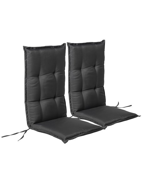 Outsunny Outdoor Garden Chair Seat Pads, Replacement Cushion, Grey 84B-390V70GY - pic 63040 | FastDaddyshop