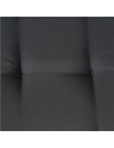 Outsunny Outdoor Garden Chair Seat Pads, High Back Design, Durable Polyester Replacement Cushion, Grey 84B-390V70GY