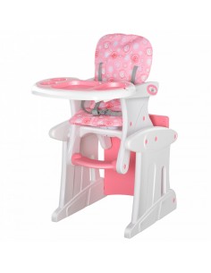 Homcom HDPE 3-in-1 Baby Booster High Chair Pink