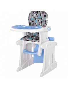 Homcom HDPE 3-in-1 Baby Booster High Chair Blue