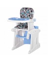 Homcom HDPE 3-in-1 Baby Booster High Chair Blue