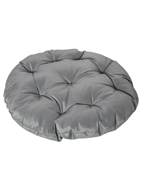 Outsunny 360° Swivel Rattan Papasan Moon Bowl Chair Round Lounge Garden Wicker Basket Seat with Padded Cushion Oversized for Out - pic 63415 | FastDaddyshop