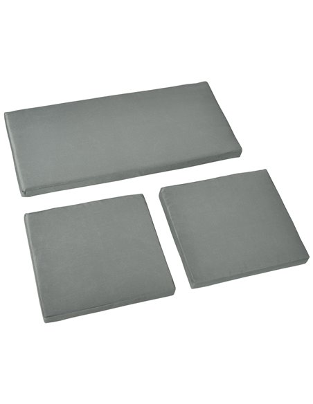 Outsunny 3 Piece Garden Seat Cushion Pads, Dark Grey 84B-865V70CG - pic 63471 | FastDaddyshop