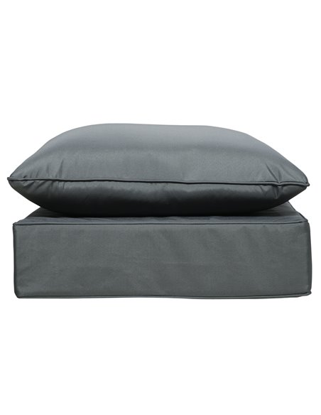 Outsunny Outdoor Seat Cushion W/ Back Patio Deep Seating Chair Replacement Cushion 84B-941V71CG - pic 63522 | FastDaddyshop