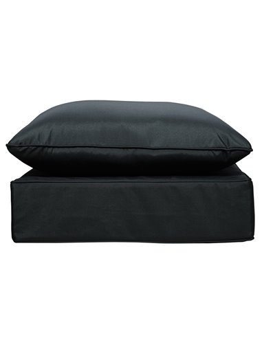 Outsunny Patio Chair Cushion Set, Deep Seating Replacement Cushions for Outdoor Furniture, Comfortable 84B-941V71BK