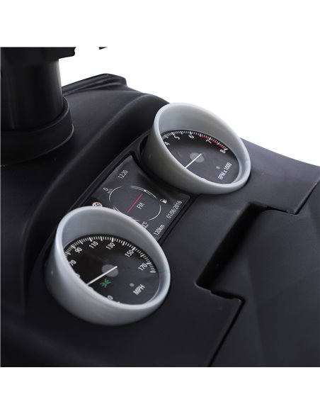 HOMCOM 3-in-1 Ride On Car Foot To Floor Slider Toddler w/ Horn Steering Wheel NO POWER Manual Under Seat Storage Safe Design Whi - pic 6357 | FastDaddyshop