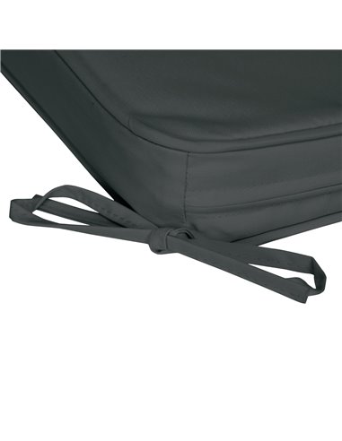 Outsunny Chair Cushions, Set of 6, Comfortable Seat Pads for Garden Chairs, 42Lx42Wx5T cm, Grey 84B-307V70GY