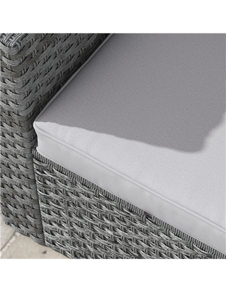 Outsunny Replacement Cushion Pillow for Patio Chair, Indoor Outdoor Seat and Back Cushion Set, Light Grey 84G-236V70LG - pic 63748 | FastDaddyshop