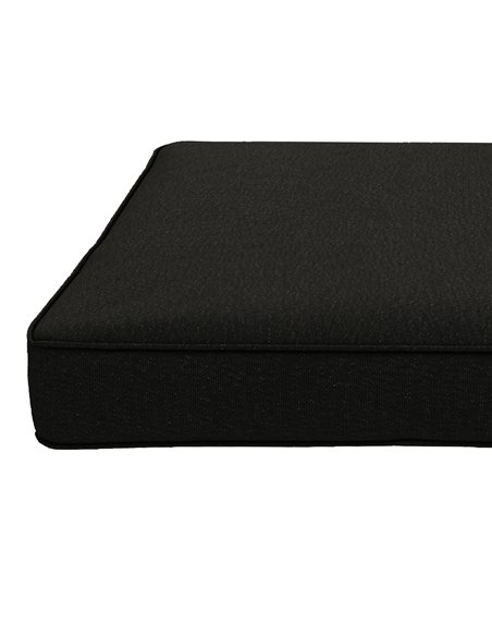 Outsunny Patio Chair Cushion Set, 4-Piece Seat Cushions with Ties, Replacement Pillows for Indoor Outdoor Use, Black 84G-194V70B - pic 63884 | FastDaddyshop