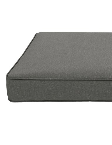 Outsunny Patio Chair Cushions, 4-Piece Seat Pillow Replacement Set with Ties, Indoor Outdoor Use, Charcoal Grey 84G-194V70CG