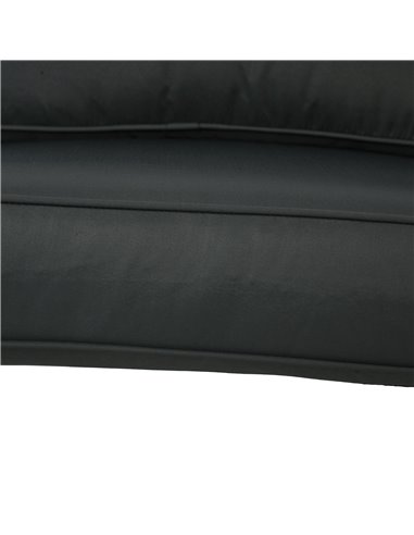 Outsunny Replacement Cushion Set for Patio Chairs, 3-Piece Back and Seat Pillows, Indoor Outdoor Use, Charcoal Grey 84G-396V70CG