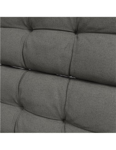 Outsunny Garden Patio Chair Cushions Set of 2 with Backrest, Seat Pad Replacement with Ties, Charcoal Grey 84G-199V70CG