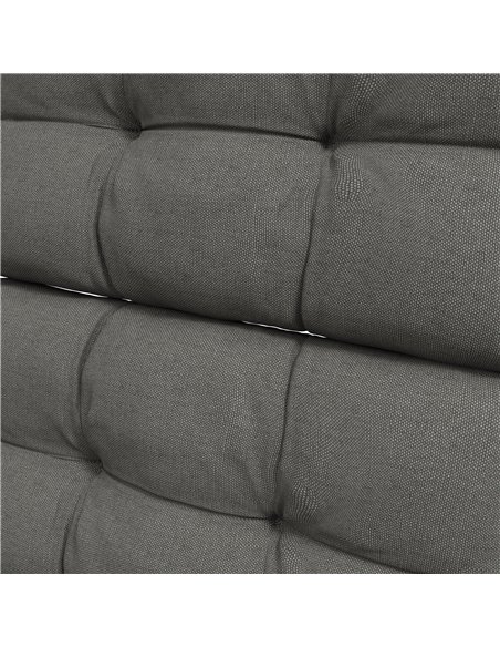 Outsunny Garden Patio Chair Cushions Set of 2 with Backrest, Seat Pad Replacement with Ties, Charcoal Grey 84G-199V70CG - pic 63973 | FastDaddyshop