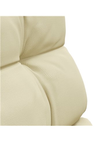 Outsunny Replacement Seat Cushion Set with Backrest for Garden Patio Chairs, Ties Included, Beige 84G-199V70BG