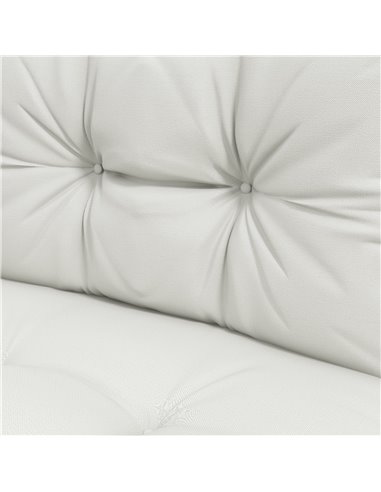 Outsunny Replacement Cushions 4-Piece Set for Patio Chairs, Indoor Outdoor Seat and Back Pillows, White 84G-354V71WT
