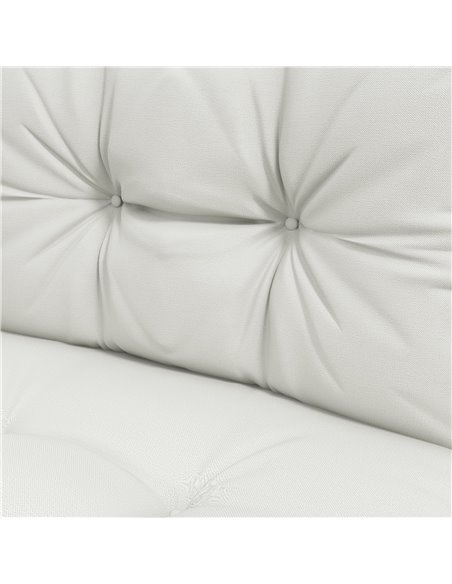 Outsunny Replacement Cushions 4-Piece Set for Patio Chairs, Indoor Outdoor Seat and Back Pillows, White 84G-354V71WT - pic 64055 | FastDaddyshop