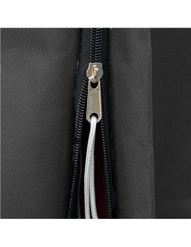 Outsunny Patio Umbrella Cover, Cantilever Banana Umbrella Protector with Rod & Zipper, Outdoor Garden Accessory, Dark Grey 84D-1