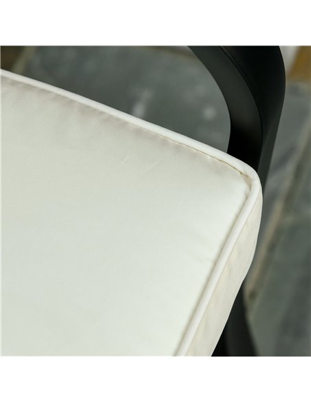 Outsunny Loveseat Bench Cushion 2 Seater Seat Pad for Swing Furniture, Versatile for Indoor & Outdoor, Cream White 84B-516V71CW - pic 64451 | FastDaddyshop