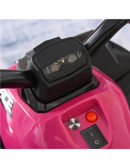 HOMCOM Ride on Toy for Kids 4 Wheel Foot-to-Floor Sliding Walking Car Toy Motorcycle Baby Walker Toddler Toys for for 18-36 Mont - pic 6455 | FastDaddyshop