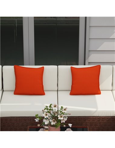 Outsunny Seven-Piece Garden Rattan Set, with Glass-Top Table - Brown 860-027V71MB