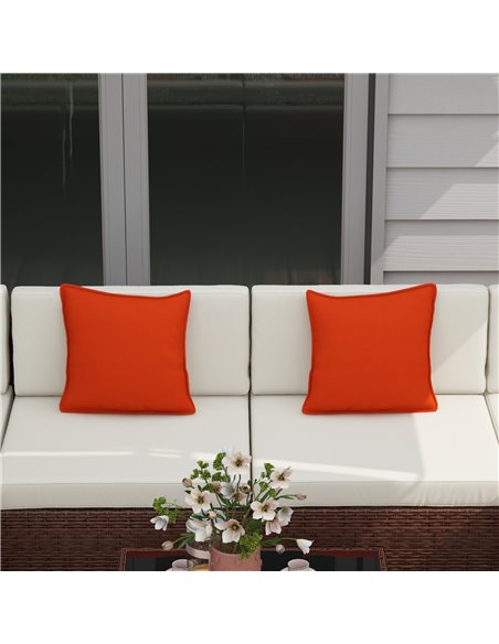 Outsunny Seven-Piece Garden Rattan Set, with Glass-Top Table - Brown 860-027V71MB - pic 64703 | FastDaddyshop
