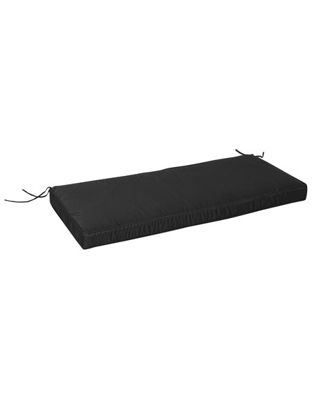 Outsunny Loveseat Cushion for 2 Seater Garden Bench, Black 84B-516V71BK - pic 64713 | FastDaddyshop