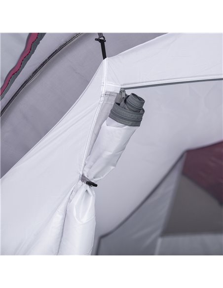 Outsunny Camping Dome Tent 2 Room for 3-4 Person with Weatherproof Screen Room Vestibule Backpacking Tent Lightweight for Fishin - pic 64810 | FastDaddyshop