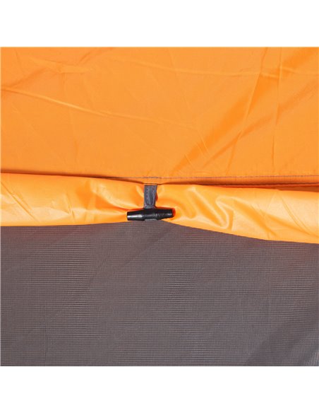 Outsunny 4-5 Person Pop-up Camping Tent Waterproof Family Tent w/ 2 Mesh Windows & PVC Windows Portable Carry Bag for Outdoor Tr - pic 64890 | FastDaddyshop