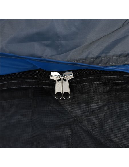 Outsunny 4 Person Automatic Camping Tent, Outdoor Pop Up Tent, Portable Backpacking Dome Shelter, Grey A20-054GY - pic 64909 | FastDaddyshop