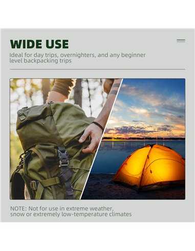 Outsunny Camping Tent, Compact 2 Man Dome Tent, Waterproof Lightweight Outdoor Tent with Double Layer Doors, Dark Grey A20-265CG