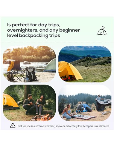 Outsunny 5-6 Man Dome Camping Tent Hiking Shelter UV Protection 3000mm Water Resistant Tunnel Tent - Dark Green A20-132V00DG