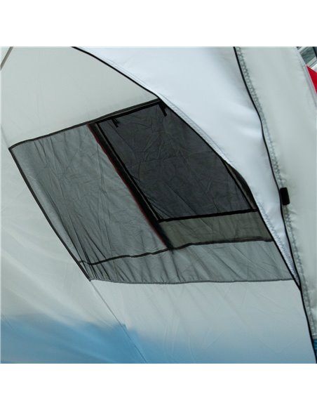 Outsunny 6-8 Person Tunnel Tent, Camping Tent with Bedroom, Living Room, Sewn-in Floor, 3 Doors and Carry Bag, 2000mm Water Colu - pic 64995 | FastDaddyshop