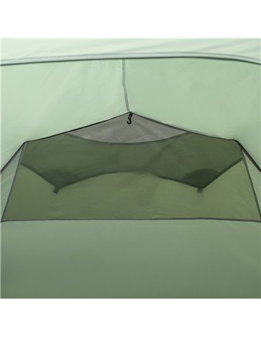 Outsunny Tunnel Tent, 2-3 Person Camping Tent with Sewn-in Groundsheet, Air Vents, Rainfly, 2000mm Water Column, Green A20-173