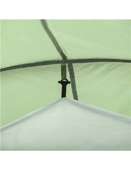 Outsunny Tunnel Tent, 2-3 Person Camping Tent with Sewn-in Groundsheet, Air Vents, Rainfly, 2000mm Water Column, Green A20-173 - pic 65049 | FastDaddyshop