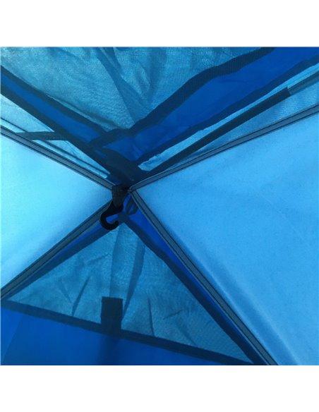 Outsunny Waterproof 2-Person Dome Camping Tent with Large Viewing Windows, Quick Setup, Blue and Grey A20-174V00BU - pic 65067 | FastDaddyshop