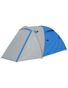 Outsunny Portable Camping Tent, 2-3 Person, Blue A20-423V00DB