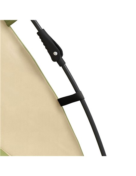 Outsunny Portable Family Camping Tent for 3-4 Persons, 2000mm Waterproof, Quick Setup with Carry Bag, Dark Green A20-420V00DG - pic 65202 | FastDaddyshop