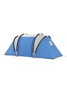 Outsunny 2 Bedrooms Waterproof Camping Tent for Family, Blue A20-387V00BU