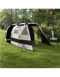 Outsunny Blackout Camping Tent for 4-5 Person, Khaki A20-405V00KK 2