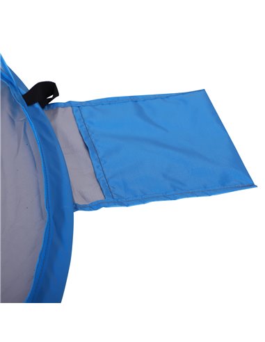 Outsunny Pop Up Beach Tent for 1-2 Persons, Portable UV Protection Sun Shelter, Automatic, Blue A20-142BU