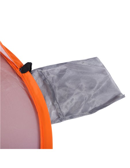 Outsunny Portable Pop-Up Beach Shelter for 1-2 Persons, UV 30+ Protection Automatic Sun Tent, Orange A20-142OG - pic 65452 | FastDaddyshop