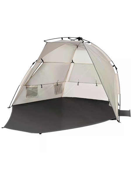 Outsunny 1-2 Man Pop-Up Beach Tent, Sun Shelter, Cream White A20-165 - pic 65455 | FastDaddyshop